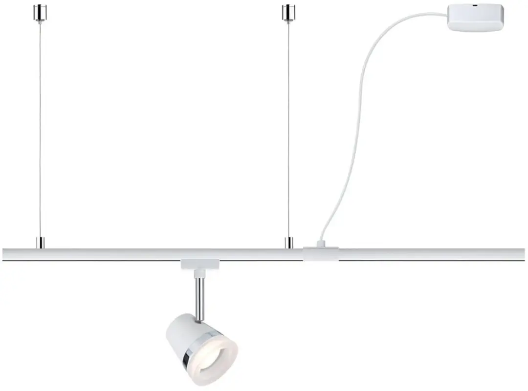 Paulmann URail Voedingskabel 2m - 1000W - Signaal wit
