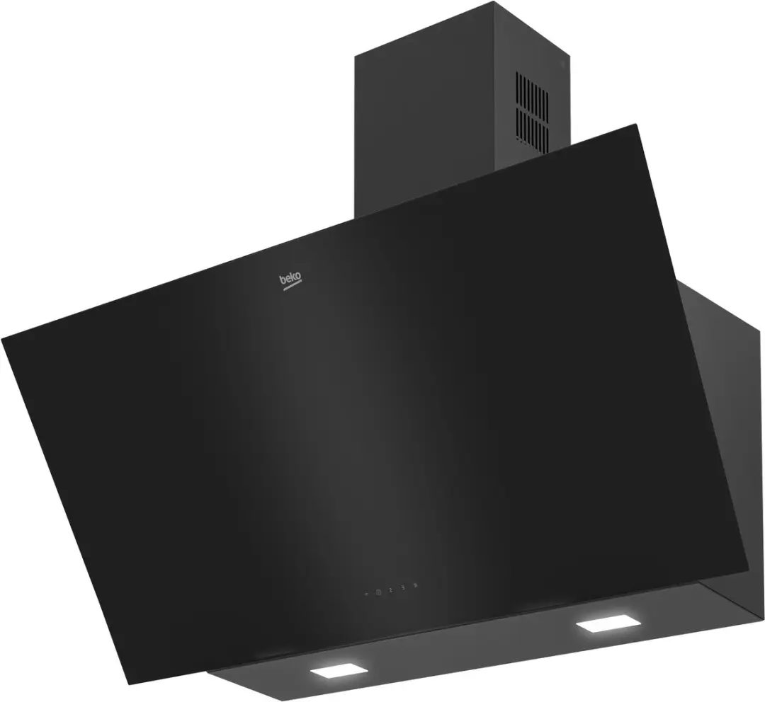 Beko BHCA96741BBB Inclined Afzuigkap 712 m³/h - Zwart