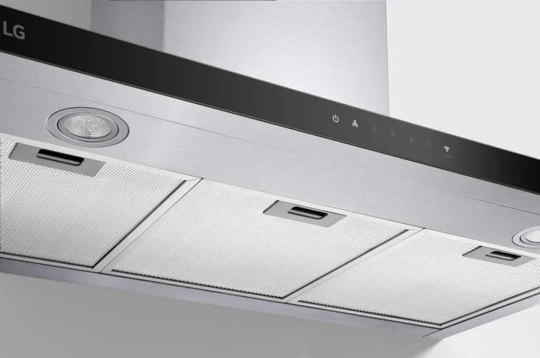 LG HCEZ3626S Afzuigkap - 600 m³/uur - 3 standen - Zwart/roestvrijstaal