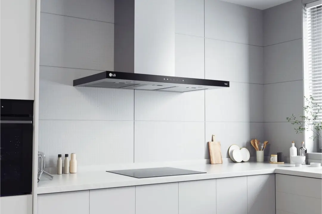 LG HCEZ3626S Afzuigkap - 600 m³/uur - 3 standen - Zwart/roestvrijstaal