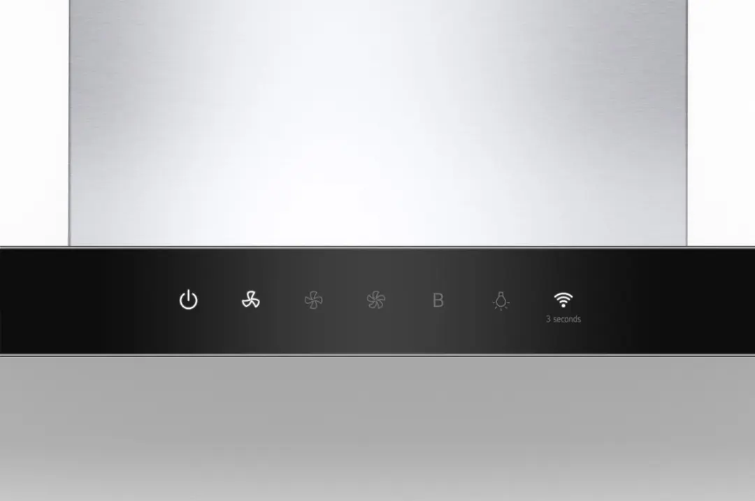 LG HCEZ3626S Afzuigkap - 600 m³/uur - 3 standen - Zwart/roestvrijstaal