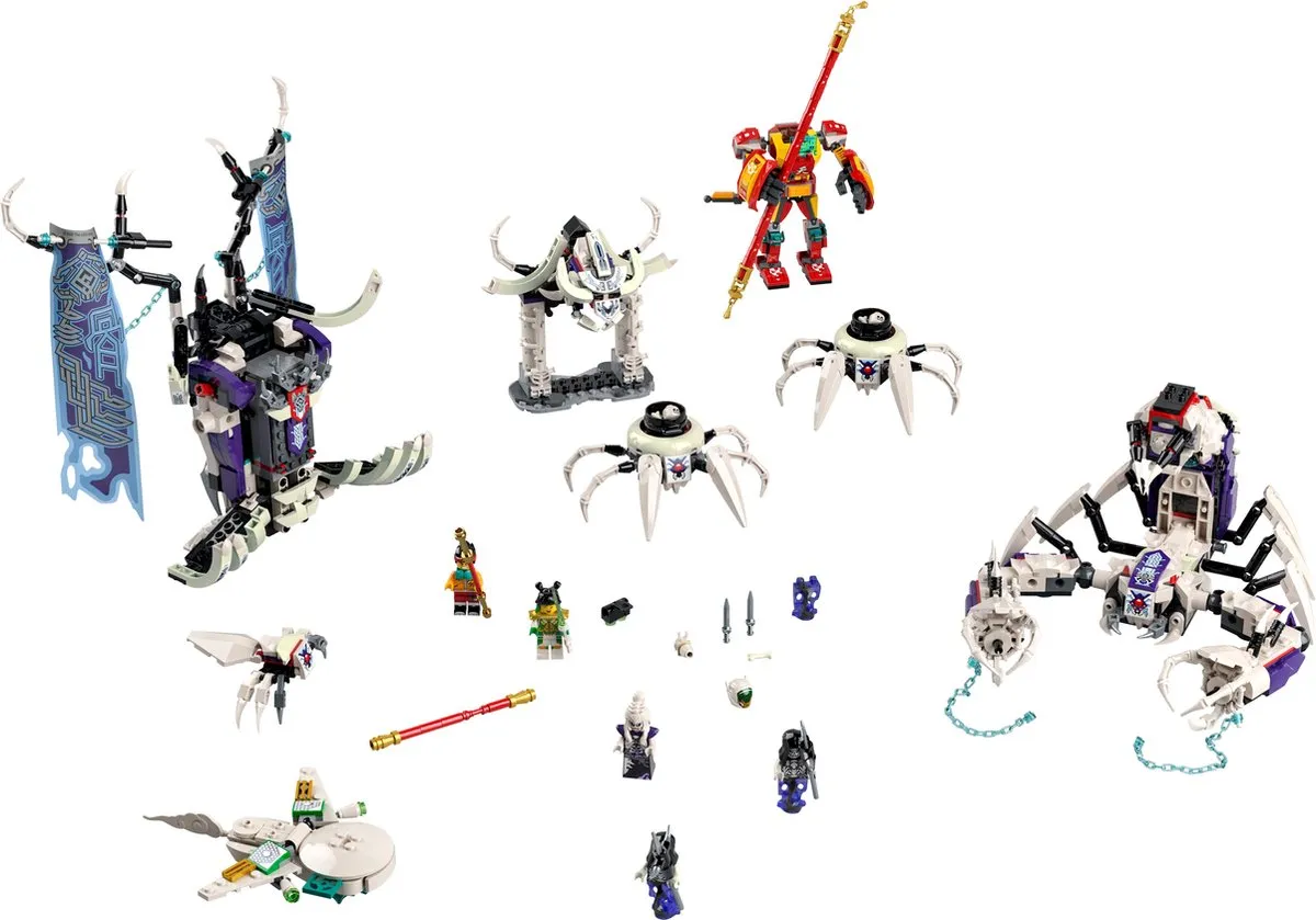LEGO De Bone Demon 1352 Stukken - 5 Minifiguren - Meerkleurig