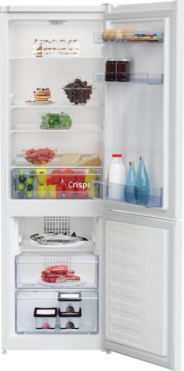 Beko RCHA270K40WN Koel-Vriescombinatie 270L - 3 Plateaus - afbeelding 6 van 6
