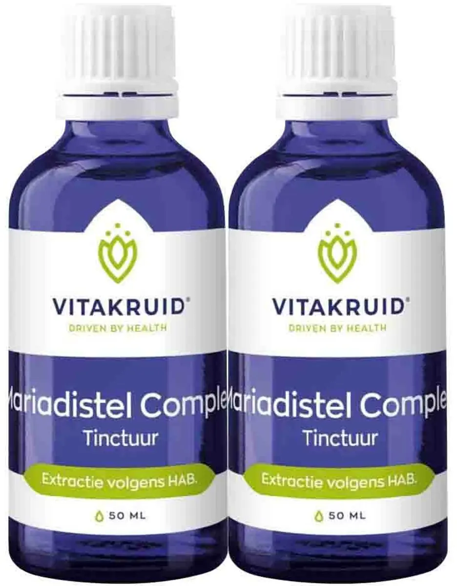 Vitakruid Mariadistel Complex Tinctuur 2x50ml