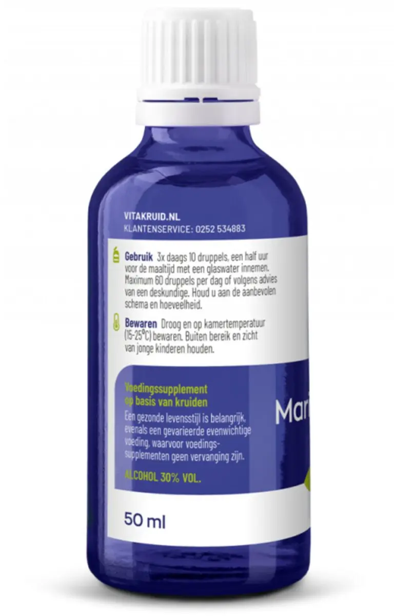 Vitakruid Mariadistel Complex Tinctuur 2x50ml