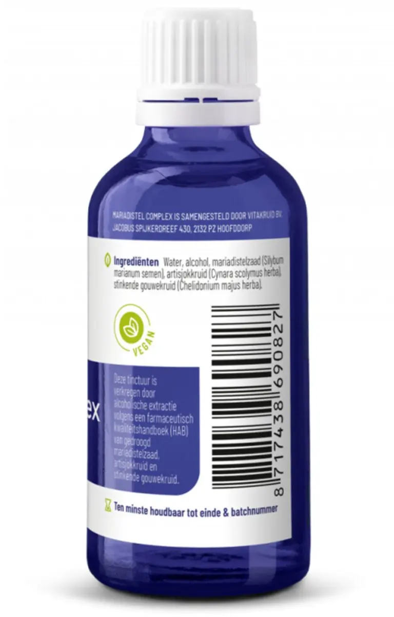 Vitakruid Mariadistel Complex Tinctuur 2x50ml