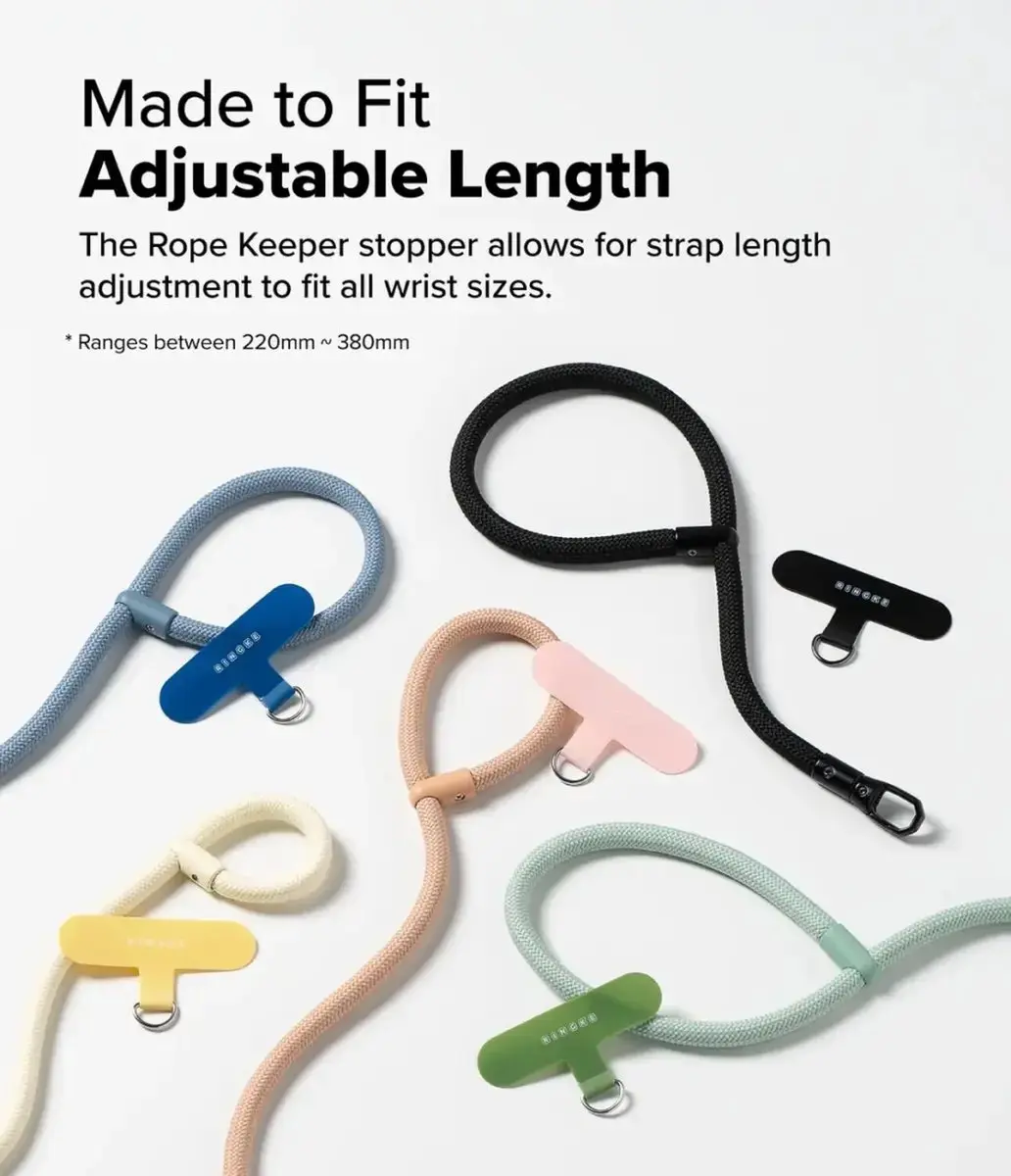 Ringke Holder Link & Flow Hand Strap P-Type - Blauw - afbeelding 6 van 6