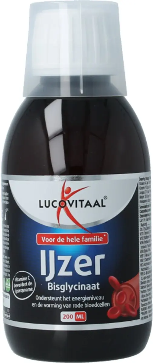 Lucovitaal IJzer Bisglycinaat 200ml - afbeelding 6 van 6