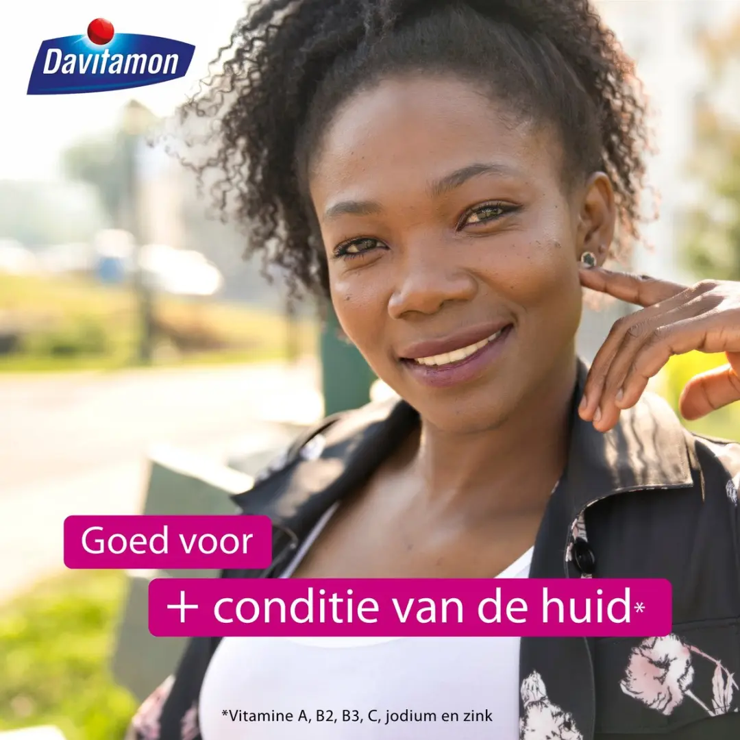 Davitamon Multi Vrouw 50+ Multivitaminen 60 tabletten