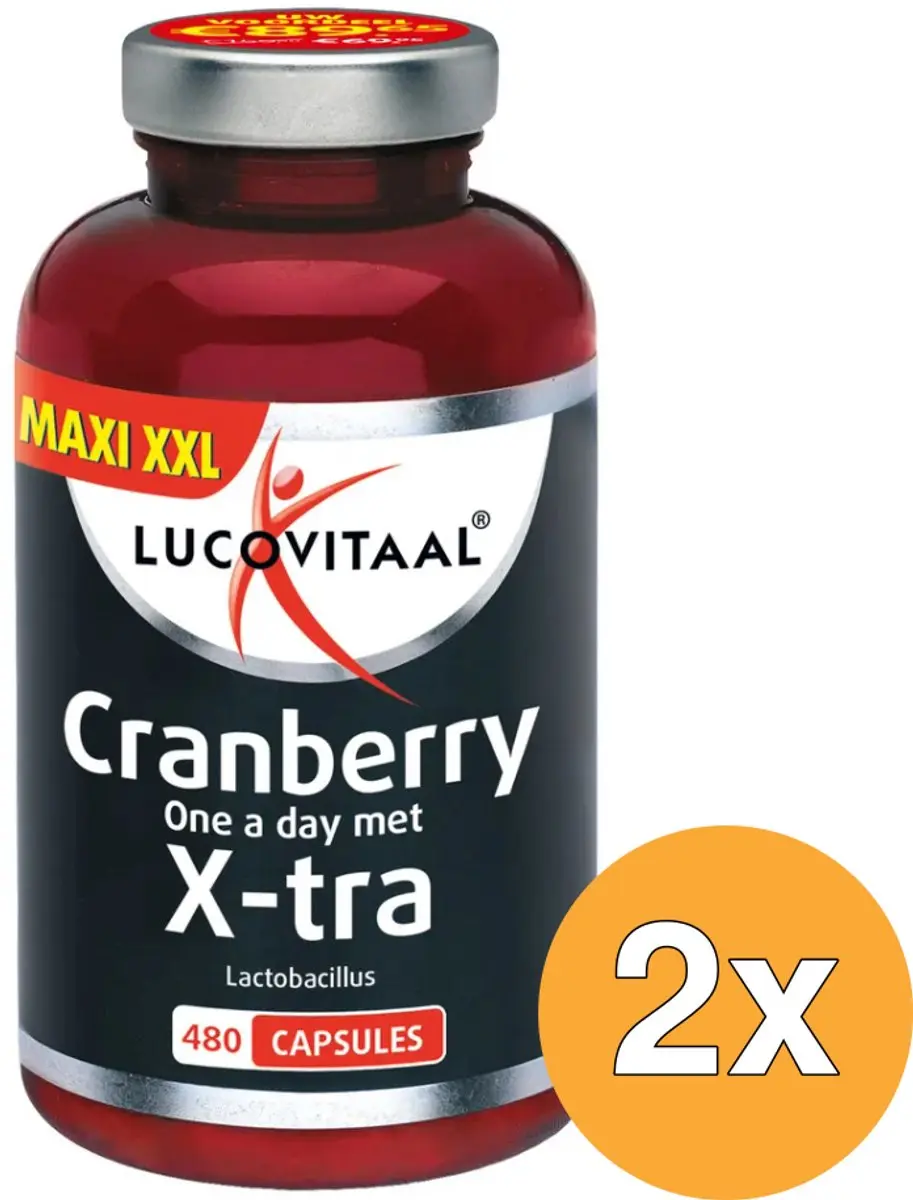 Lucovitaal Cranberry X-tra Lactobacillus 240 Capsules
