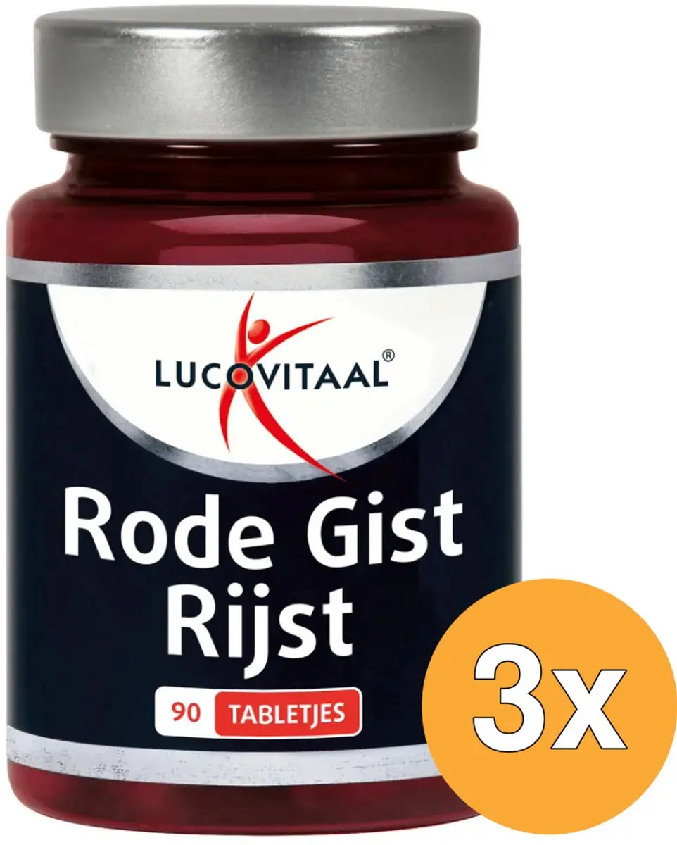 Lucovitaal Rode Gist Rijst 90 Tabletten