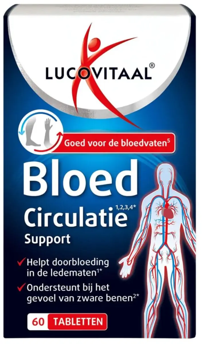 Lucovitaal Bloedcirculatie Support 60 tabletten