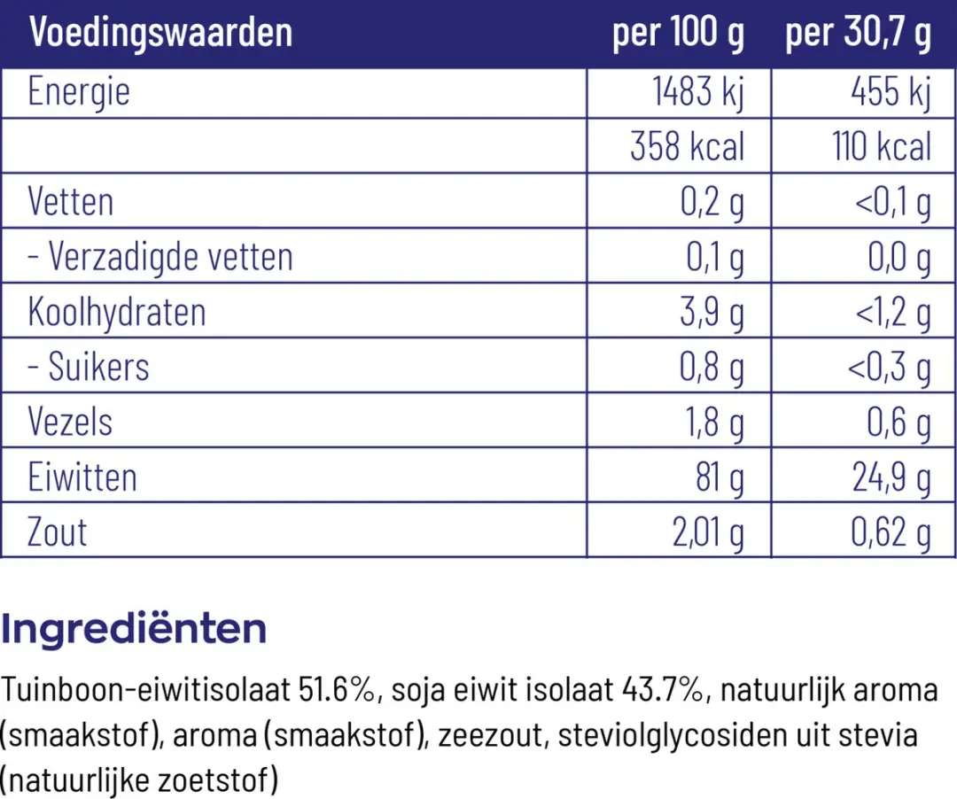 Vitakruid Vegan Protein Shiitake - 921g Dark Vanille