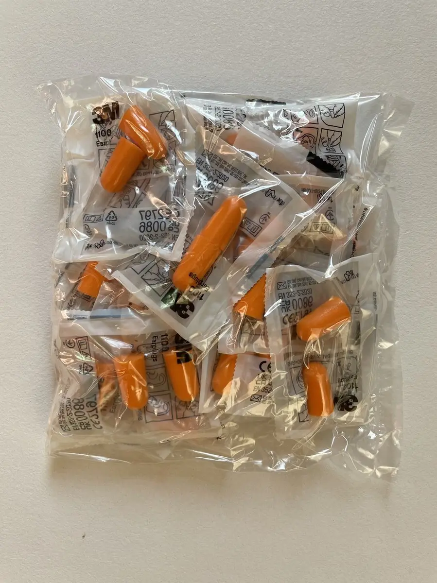 3M Slaapoordoppen 1100 - 20 Paar (100 Stuks) - Oranje