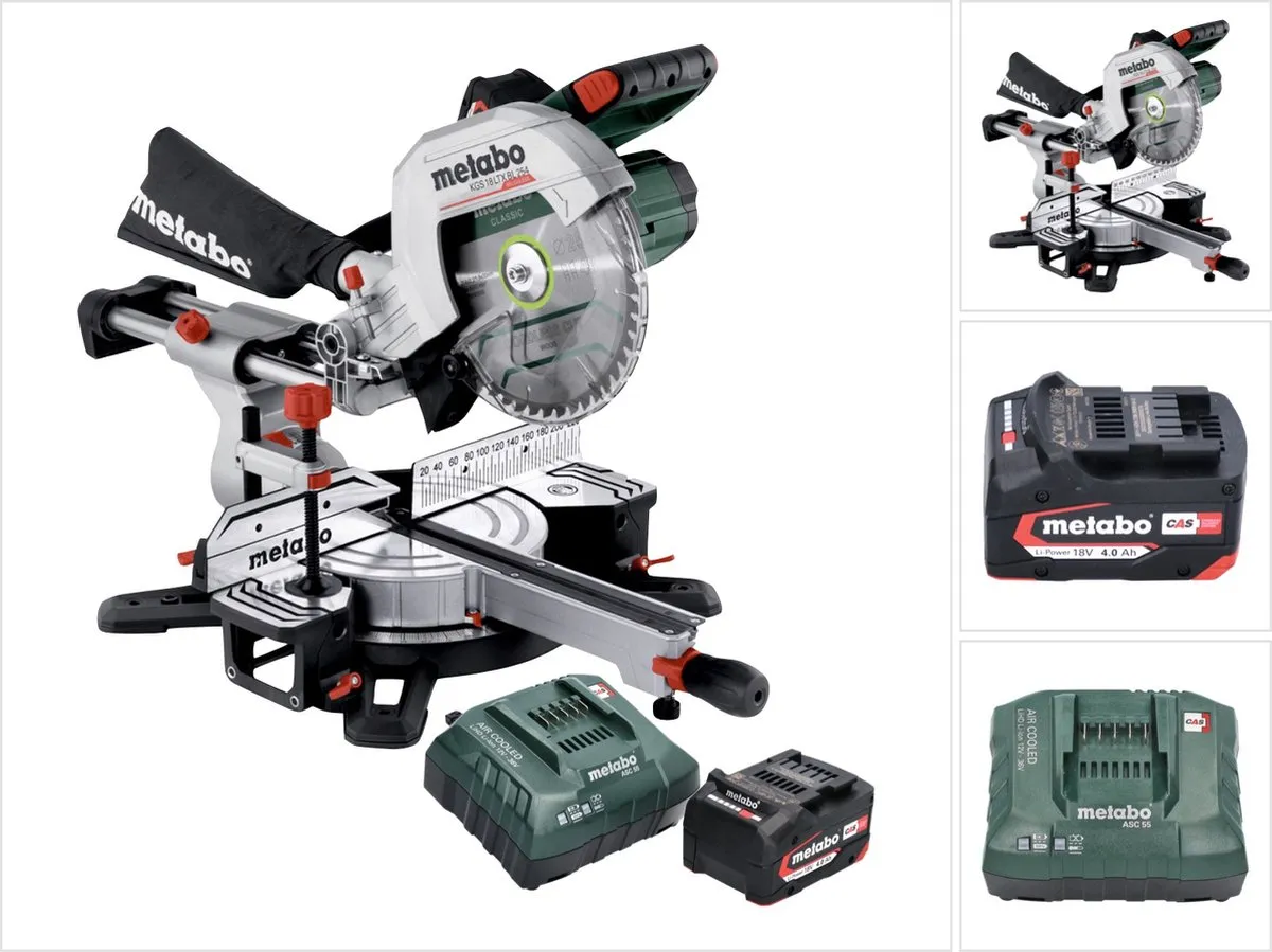 Metabo KGS 18 LTX BL 254 Accu Zaagmachine