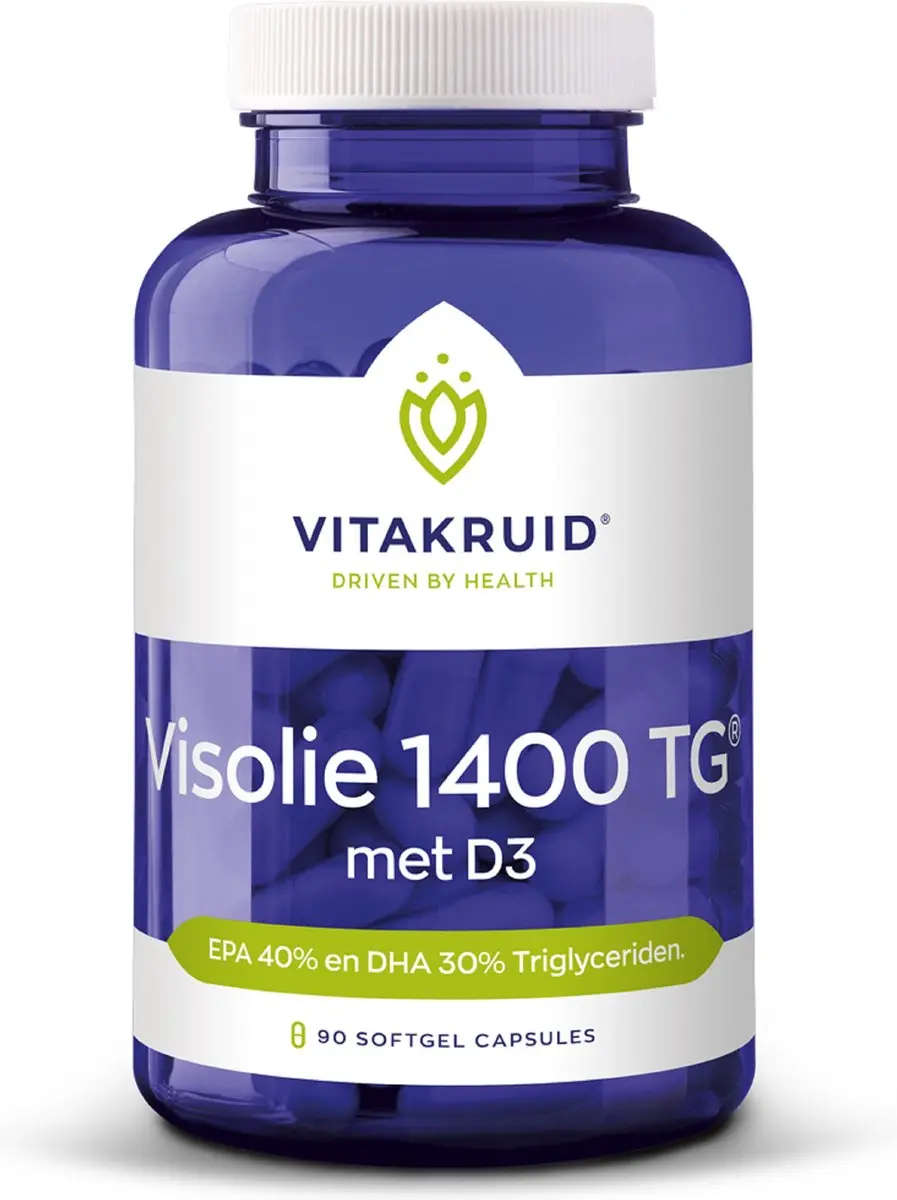 Vitakruid Visolie 1400 TG 90 Softgels