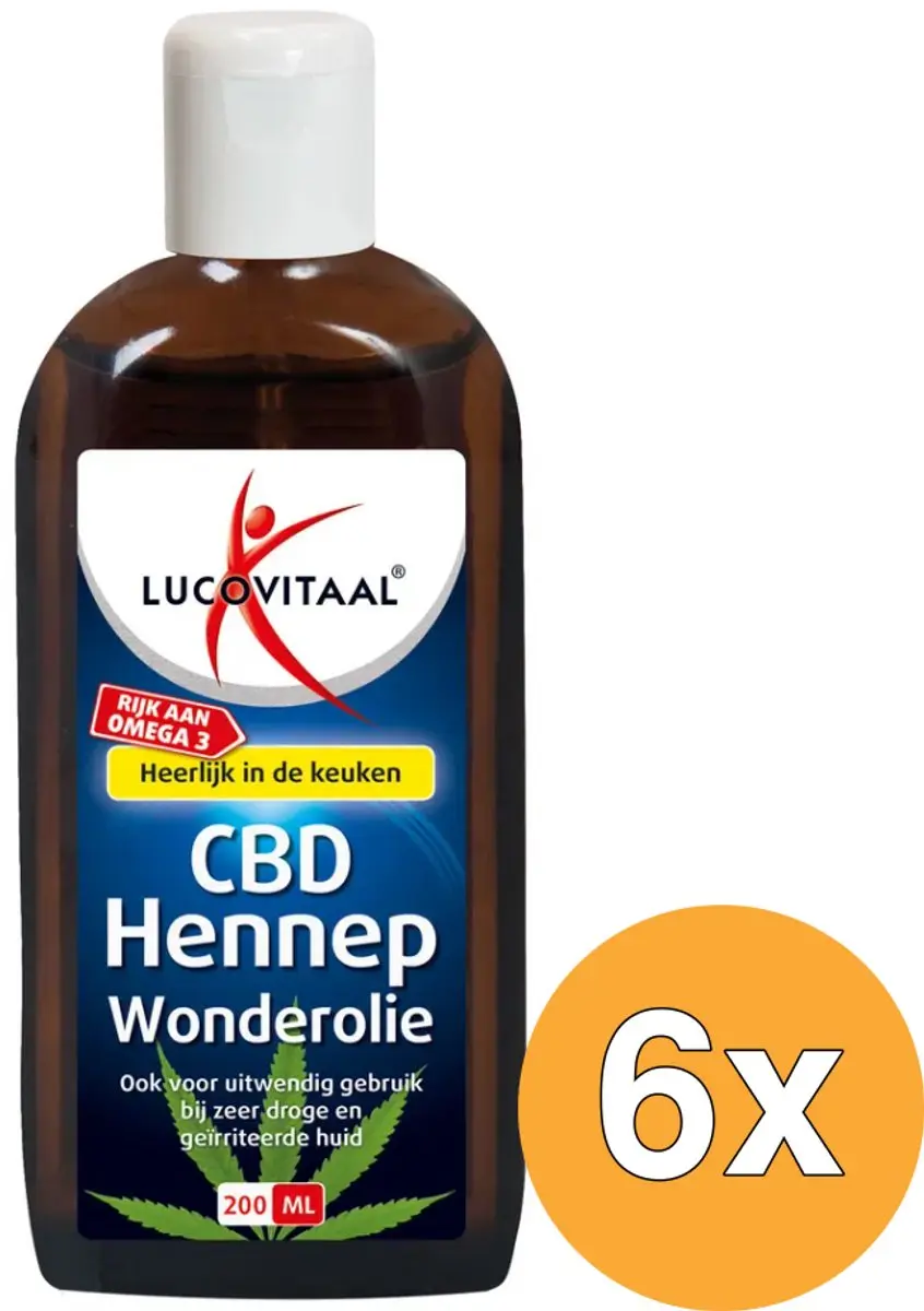 Lucovitaal CBD Huidwonder Olie 200ml