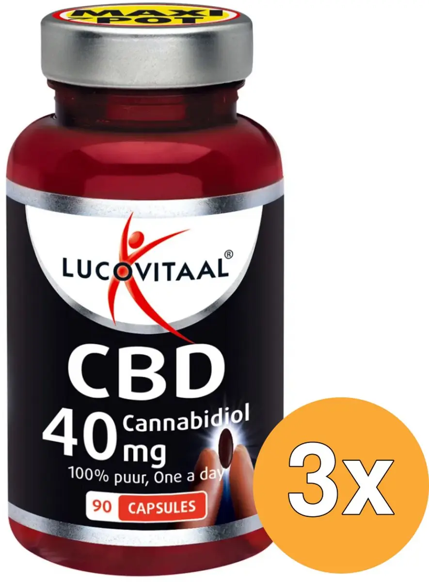Lucovitaal CBD 40mg Capsules