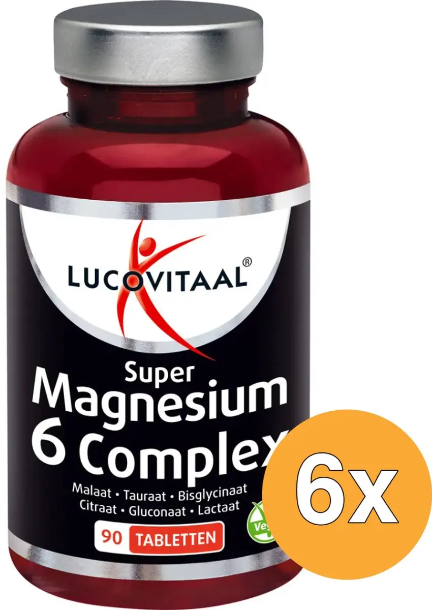 Lucovitaal Magnesium Super 6 Complex 540 tabletten