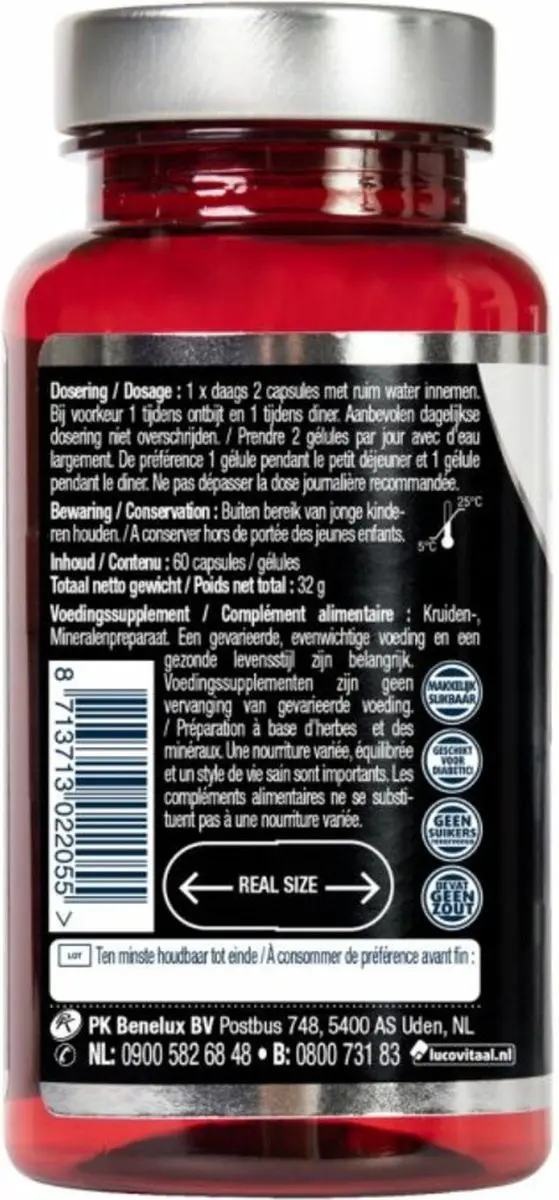 Lucovitaal Groene Thee Ideaal Gewicht 180 capsules - 3 Stuks