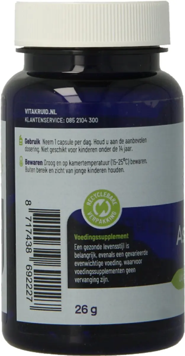 Vitakruid Astaxanthine 60 Capsules