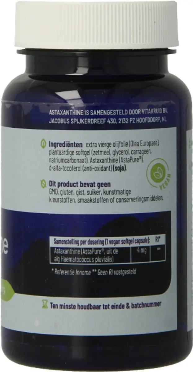 Vitakruid Astaxanthine 60 Capsules