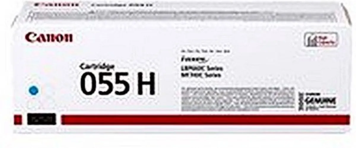 Canon 055H Cyan Toner - 5900 Pagina's