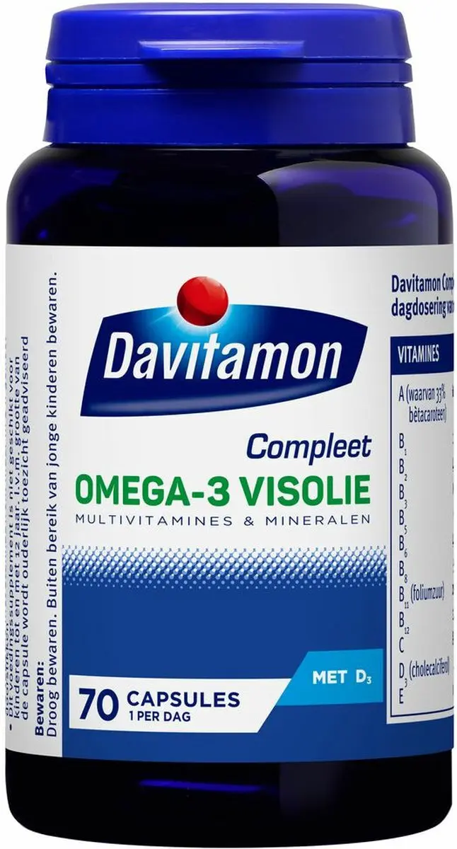 Davitamon Compleet Omega-3 Visolie 140g
