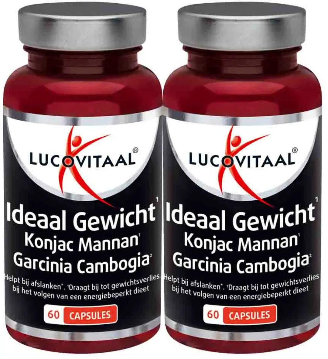Lucovitaal Ideaal Gewicht Konjacwortel & Garcinia Cambogia 120 Capsules