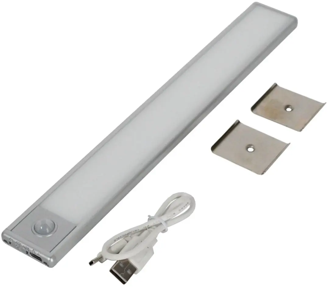 AL-Ko LED Binnenverlichting Accu Bewegingsensor Zilver/Wit