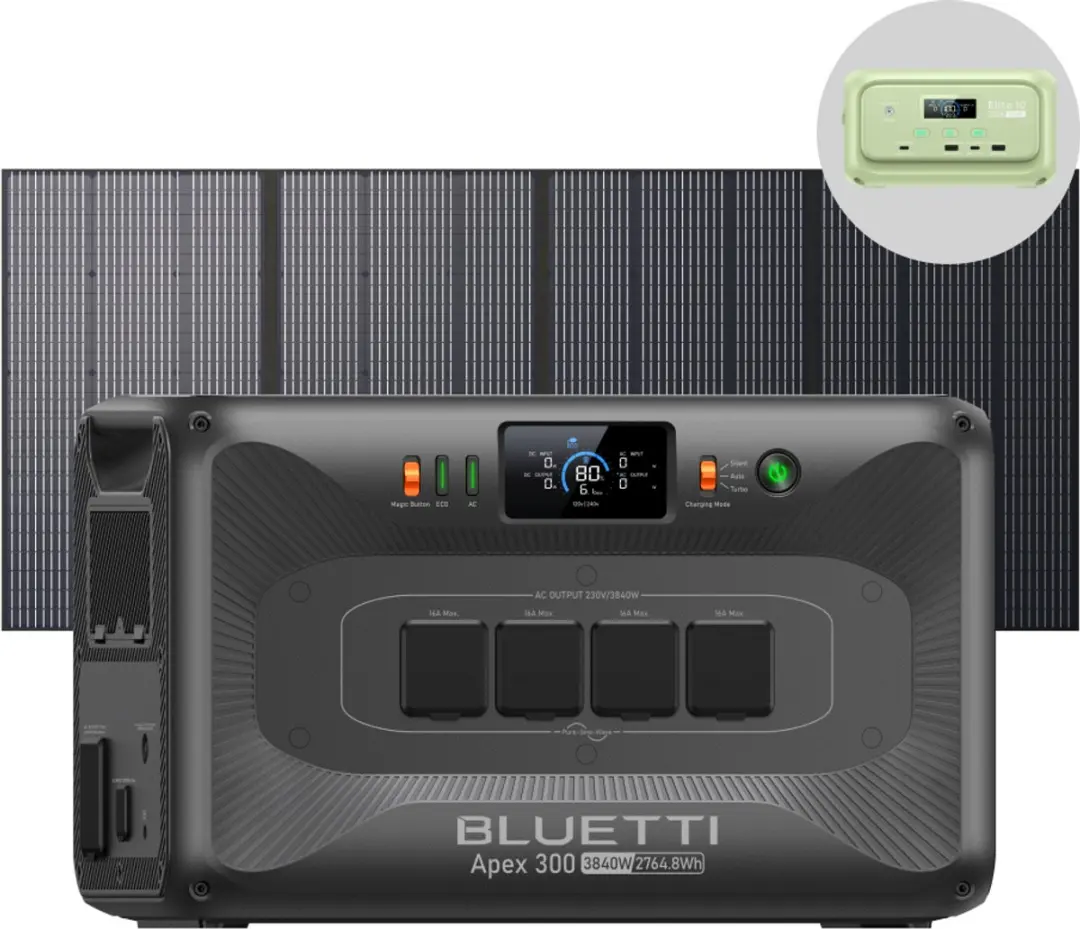 Bluetti Apex 300 2764.8Wh Powerstation