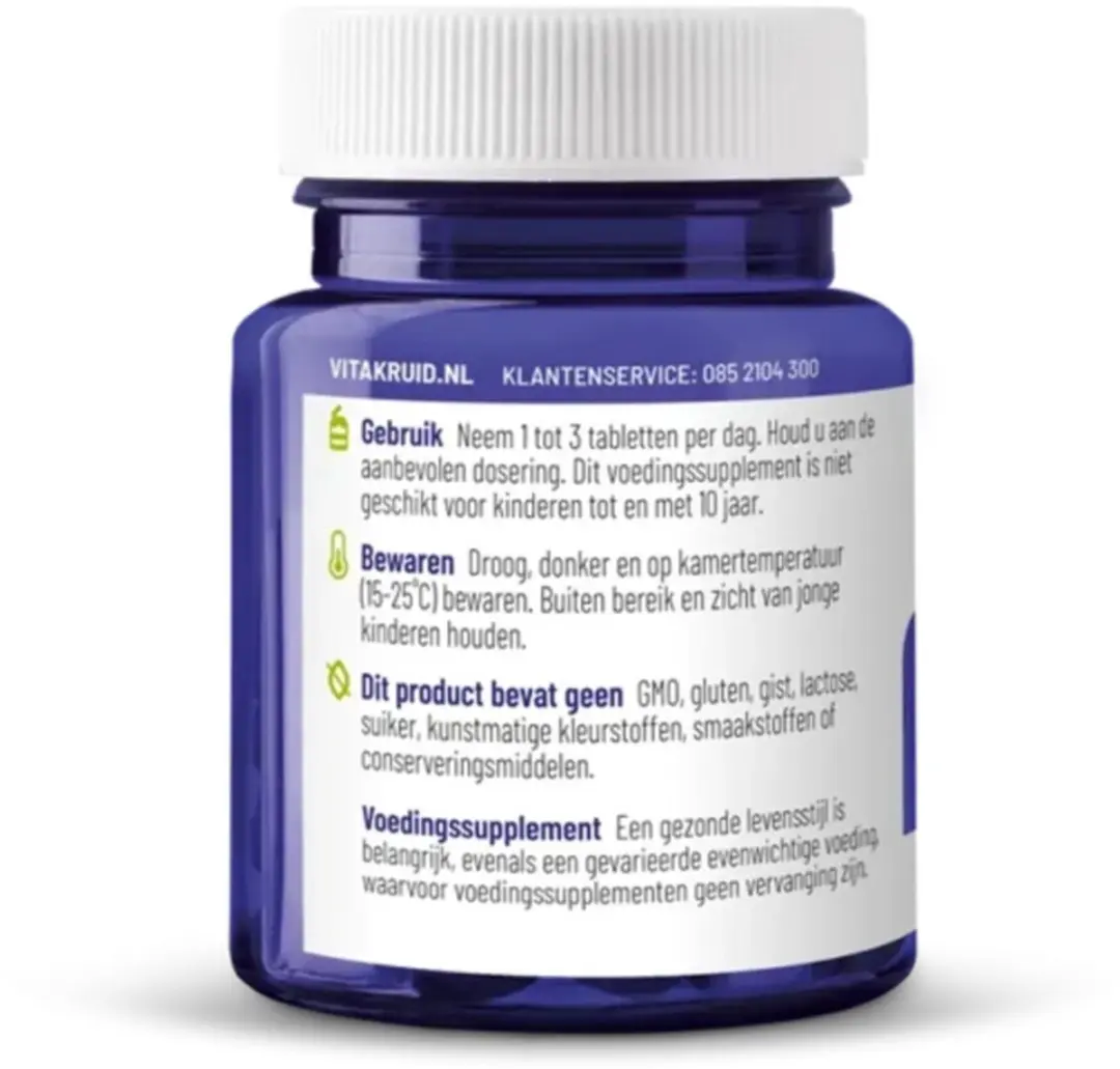Vitakruid Vitamine D3 & K2 25mcg/40mcg - 90 Tabletten