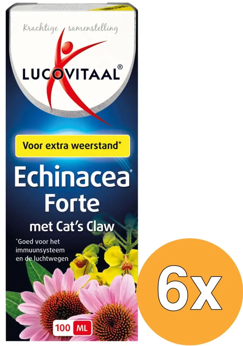 Lucovitaal Echinacea & Cat's Claw Druppels 100ml
