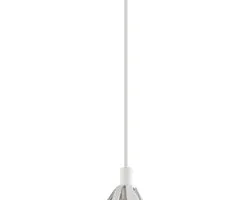 Eglo Carlton 1 Hanglamp 80,5cm - Wit/Goud
