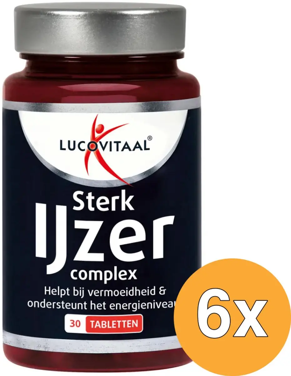 Lucovitaal Sterk IJzer Complex 120 tabletten