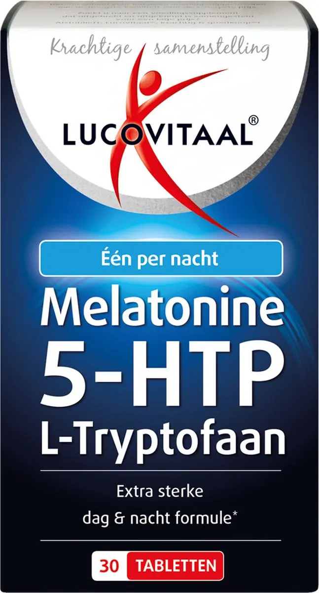 Lucovitaal Melatonine 5-HTP L-Tryptofaan