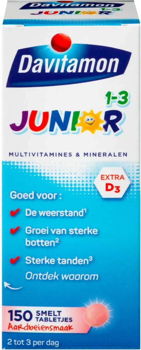 Davitamon Junior 1+ Multivitamines