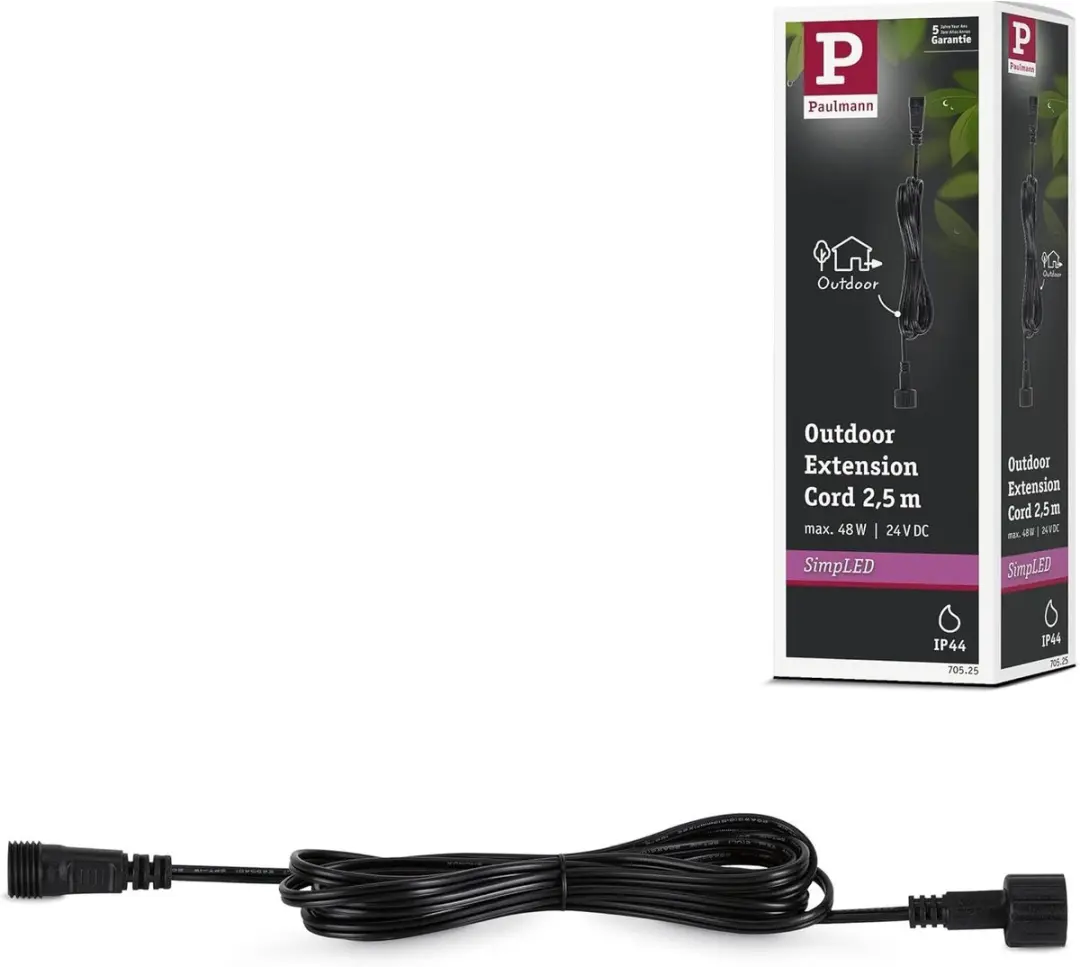 Paulmann SimpLED LED-stripverlengkabel 2,5m DC24V