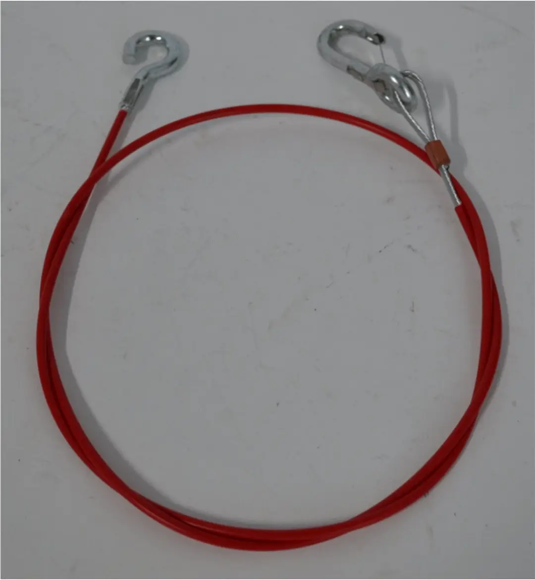 AL-KO Losbreekkabel met haak 1150mm - Rood - afbeelding 6 van 6
