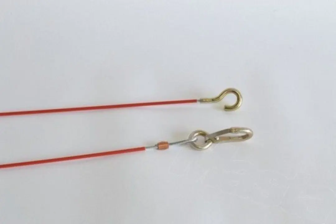 AL-KO Losbreekkabel met haak 1150mm - Rood