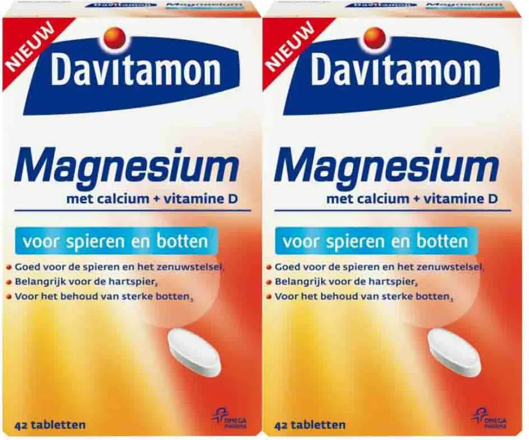 Davitamon Magnesium Spieren en Botten 84 tabletten