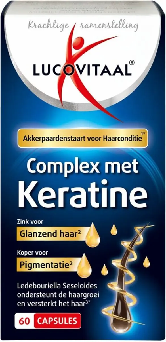 Lucovitaal Complex met Keratine 60 Capsules