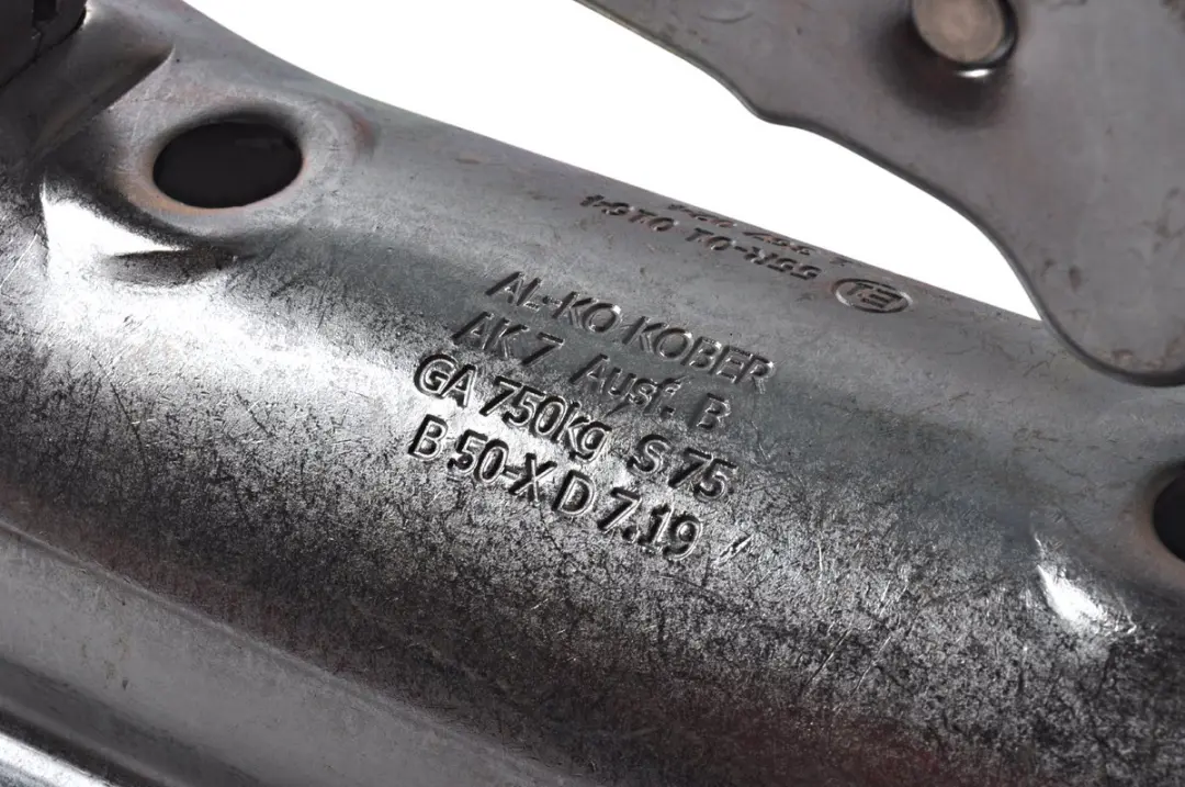 AL-KO AK 7-B Koppeling 750kg - Rond 60mm - Transparant