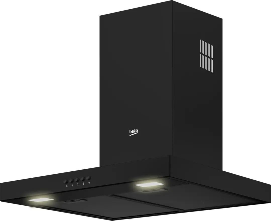 Beko BHCB66622BBB Afzuigkap 60cm - 613 m³/h - Zwart