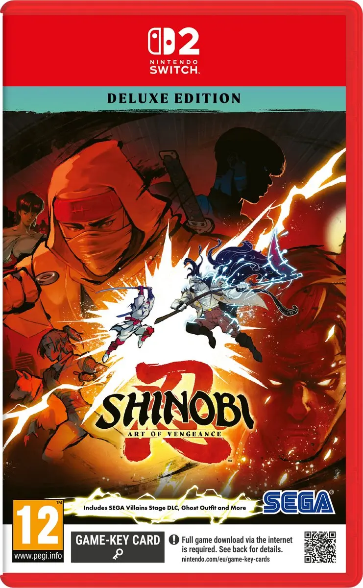 Sega Shinobi Art of Vengeance Deluxe Edition Nintendo Switch