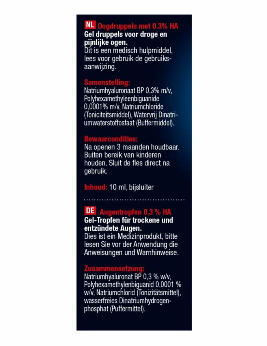 Lucovitaal Oogdruppels Droge Ogen - 3x10ml