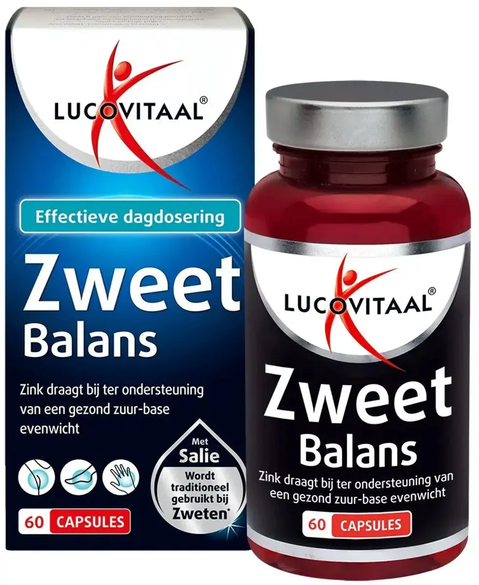 Lucovitaal Zweet Balans 60 Capsules