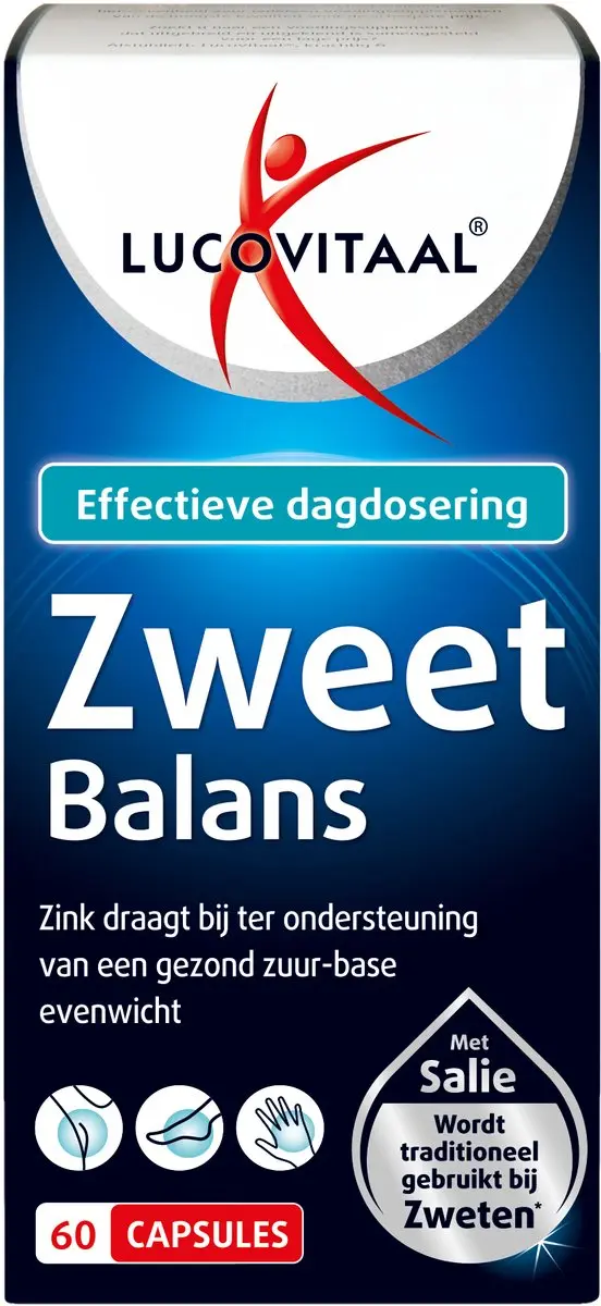 Lucovitaal Zweet Balans 60 Capsules