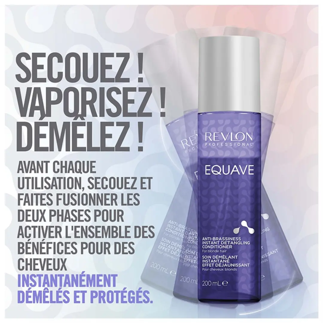 Revlon Equave Detangling Blonde Conditioner 200ml - afbeelding 6 van 6