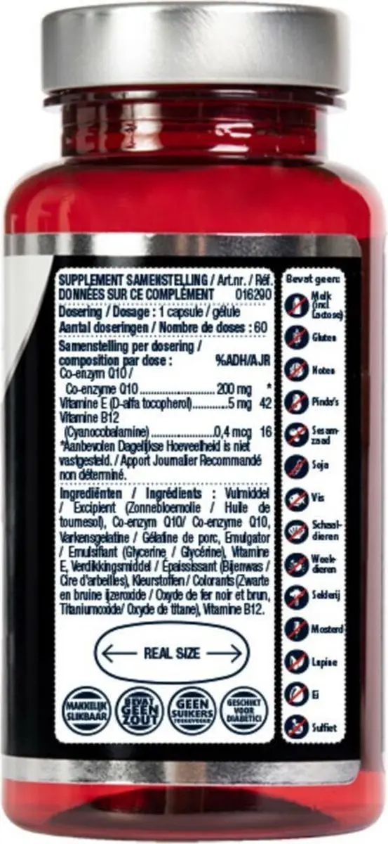 Lucovitaal Japanse Q10 Capsules - 180 Stuks